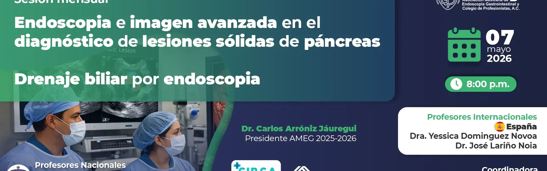 Endoscopia e imagen avanzada en el Diagnóstico de Lesiones Sólidas de Páncreas